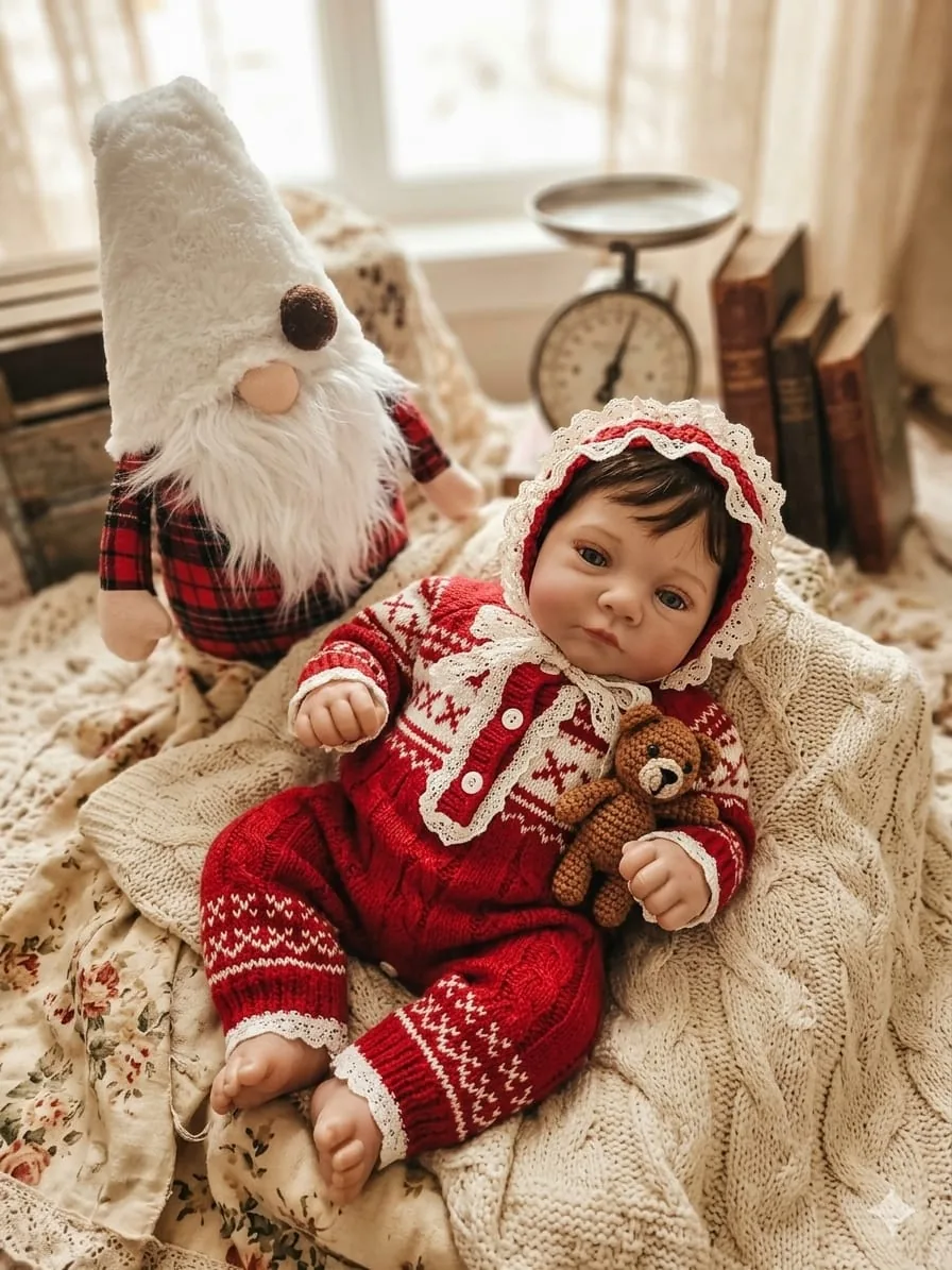 Ukázka úpravy fotografií reborn panenky 90